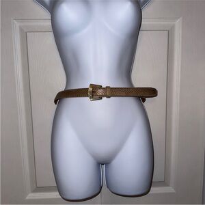 Jana genuine snake skin belt. Size medium vintage